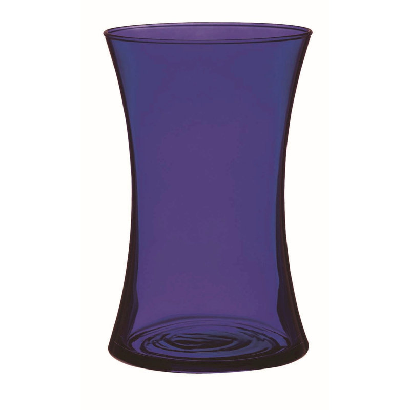 Glass Table Vase, Purple