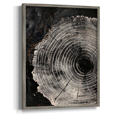 ABSTRACT Series CCIV, reproduction encadrée - bois massif