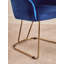 Velvet Upholstered Side Chair-1464873493