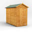 Powersheds 8 x 4ft Timber Tongue & Groove Windowless Garden Shed