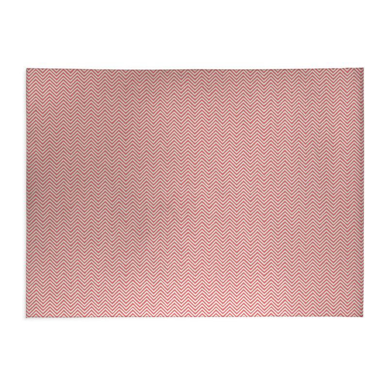 Tapis de cuisine à profil bas Chevy Champ, Vieux rose, Rectangle 5 pi x 7 pi