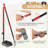 Dog Pooper Scooper With Tray & Rake – Adjustable Long Stainless Steel Handle, Easy Pet Waste Removal-125901908