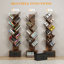 Versatile 9 Tier Tree Bookshelf With Drawer Ideal For Organizing And Displaying Books And More