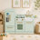 Cuisine de jeu modulaire en bois avec réfrigérateur, cuisinière et évier Little Chef Charlotte par Teamson Kids
