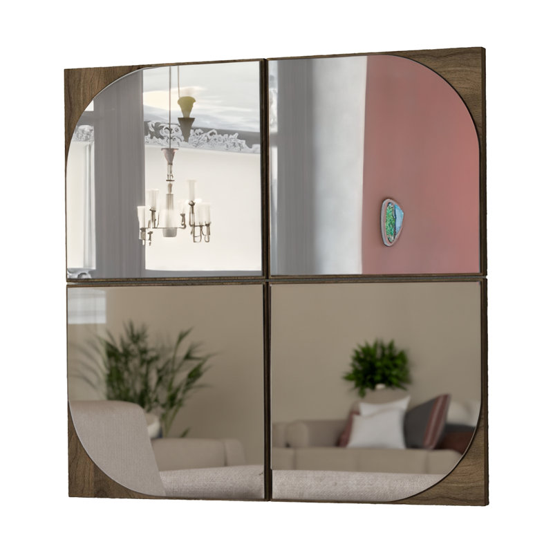 Ensemble de miroirs 4 pièces Alfrik