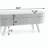 Ottoman Oval Storage Bench with Wood Legs-1100037802