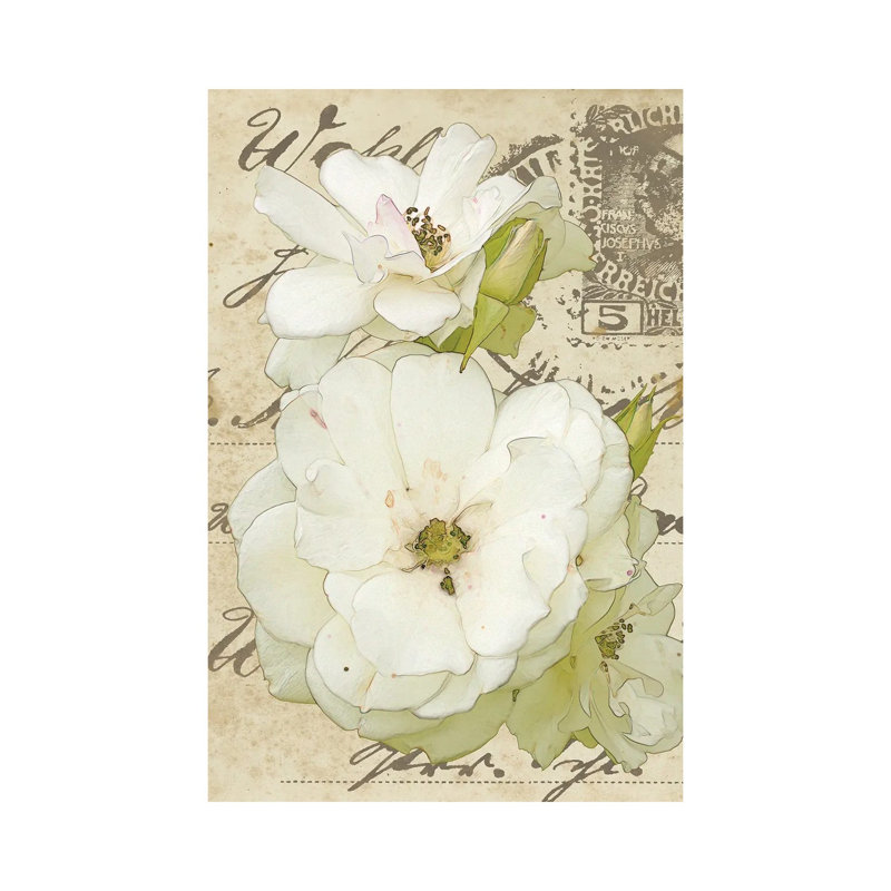 Wishing You Well I by Alonzo Saunders - Wrapped Canvas Painting, 20.32 cm H x 30.48 cm W
