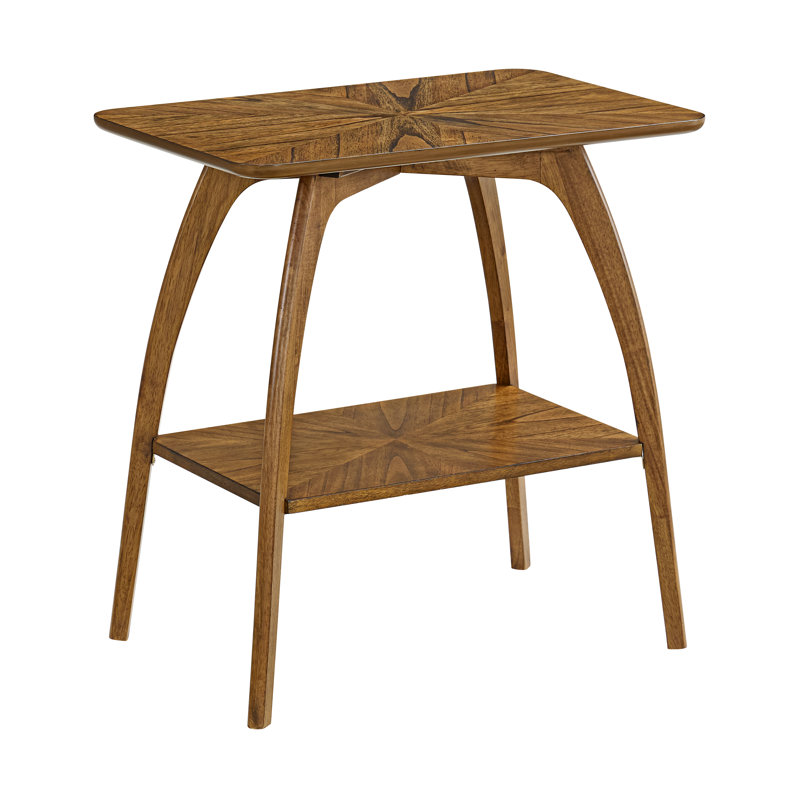 Atreu Rectangular Chairside End Table With Storage