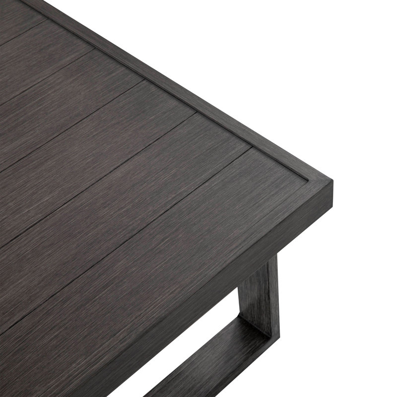  Ensemble de canapés modulaires d'extérieur en aluminium 4 pièces