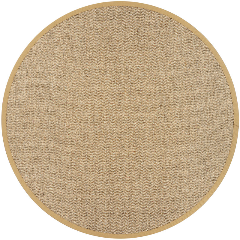 Cahto Jute / Sisal Area Rug, Round 160cm