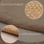 Tapis brun clair en jute tressé Charbonneau-1369427945