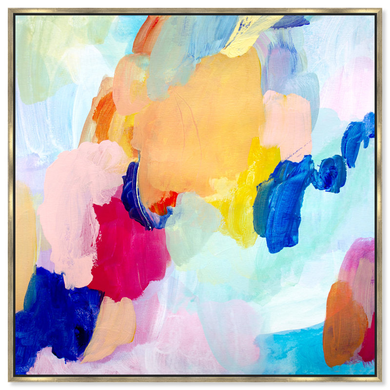 Whimsical Color Splashes Print by Oliver Gal, 20" H x 20" W