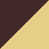 Brun foncé/or