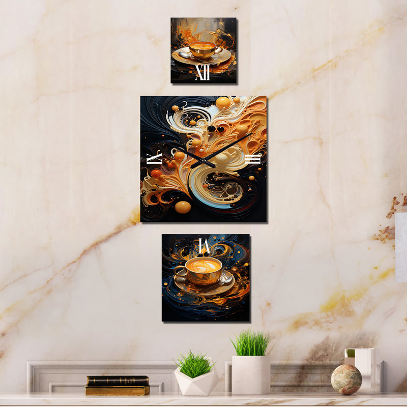 Smiya Metal Wall Clock
