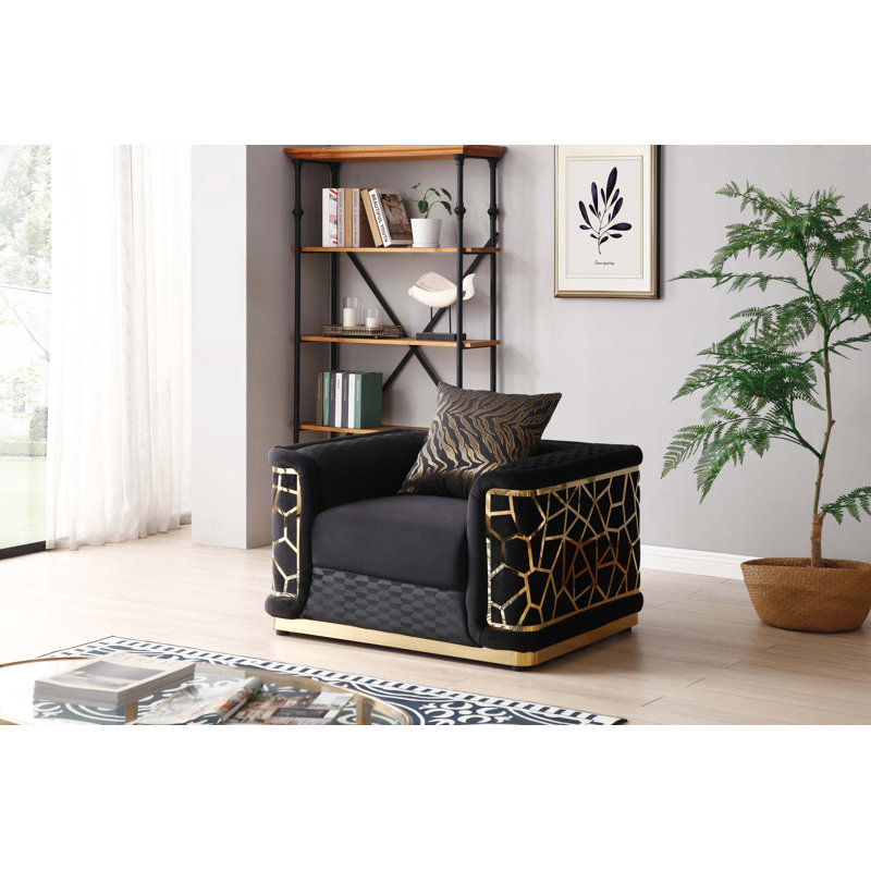 Chaise Talia, Noir