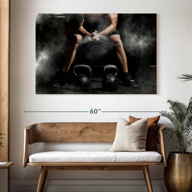 Sirecc Kettlebell Lift préparation, H 34 po x l 51 po