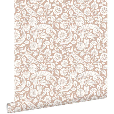 Sunali double rouleau floral