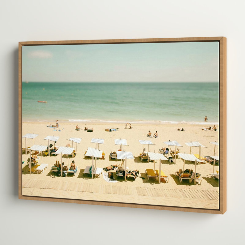 Reproduction de photo sur toile, "Seaside 3 (Beach)" par Carina Okula