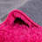 Pink Velvet Round Rug Non-Slip Shaggy Round Rug 7 ft Silk-Blend Rug Round Shag Rug Perfect for Teen Rooms Suitable for Bedrooms Suitable for Living Rooms Antibacterial Durable Material-555472345-555472346