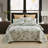 Polyester Floral Quilt-1219665908