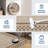 Modern Border Machine Washable Area Rug for Living Room Bedroom Stain Resistant Throw Carpet for Home Decor Office-282928177