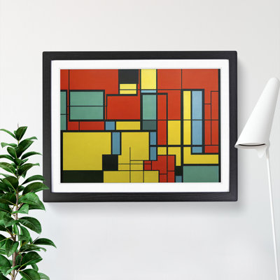 Cubism Abstract Vol.5 - Framed Print
