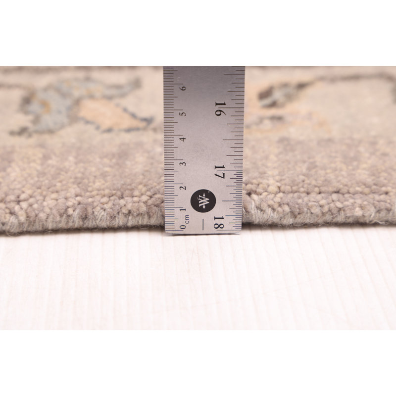 Tapis gris Finest Agra Jaipur 9 pi 6 po x 13 pi 0 po