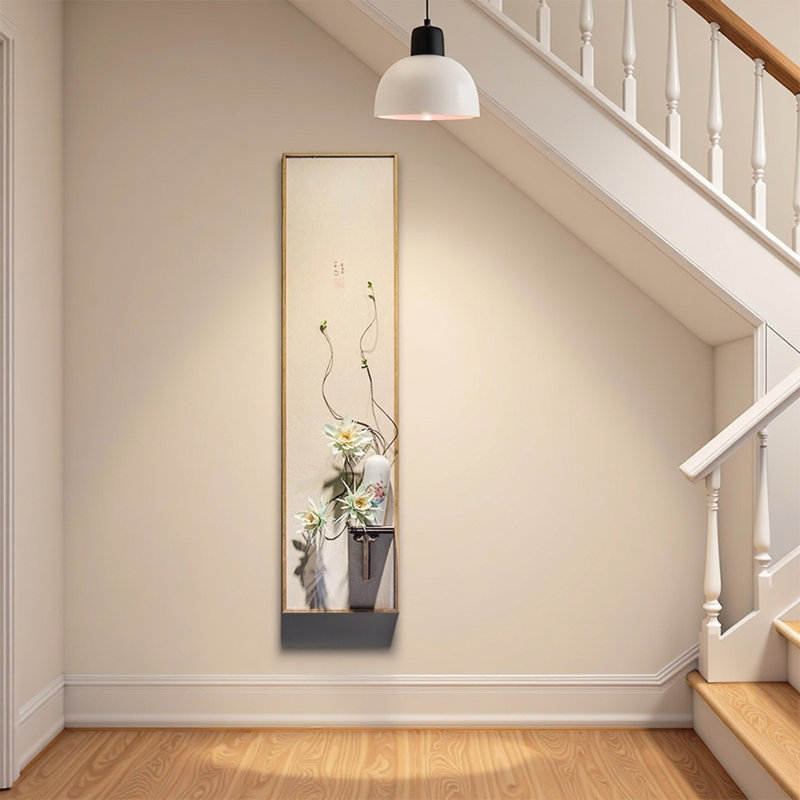Modern floral wall decor