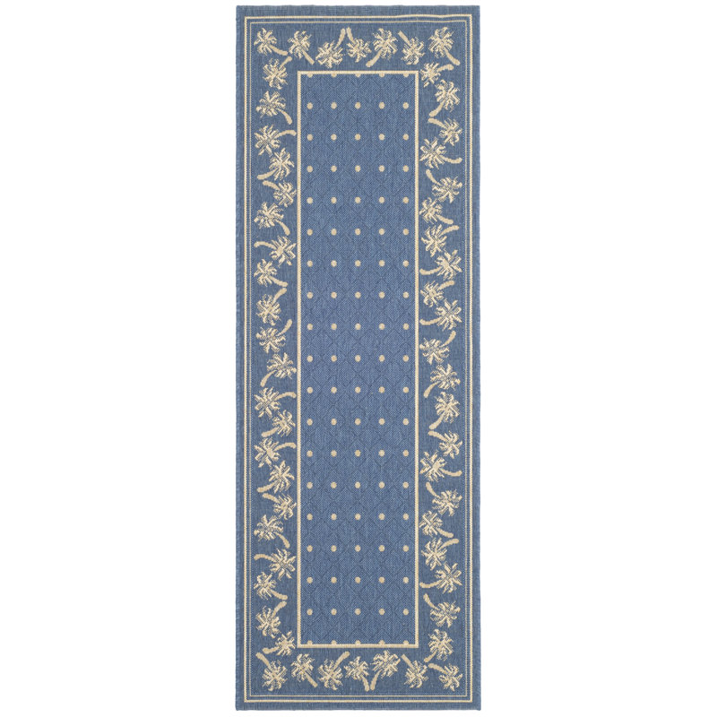 Tapis d'intérieur / extérieur Eldredge Performance Southwestern, Tapis de couloir 2 pi 3 po x 6 pi 7 po