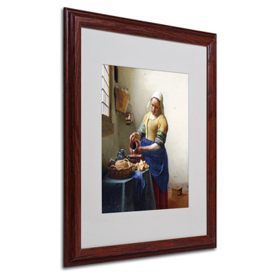 " The Milkmaid 1658-60 " by Johannes Vermeer