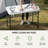 45" Fish Cleaning Table with Deep Sink & Extra Shelf,  HDPE Plastic Top with Steel Frame, Fish Cleaning Station for Camping, Picnic, Backyard