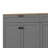 Versatile Wood Grain Sideboard Buffet Cabinet TV Stand with 2 Drawers for TVs Up to 70"-1327439964