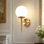 1-Light Modern Gold Wall Sconce