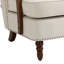 Fauteuil à oreilles rembourré Biali-592563461