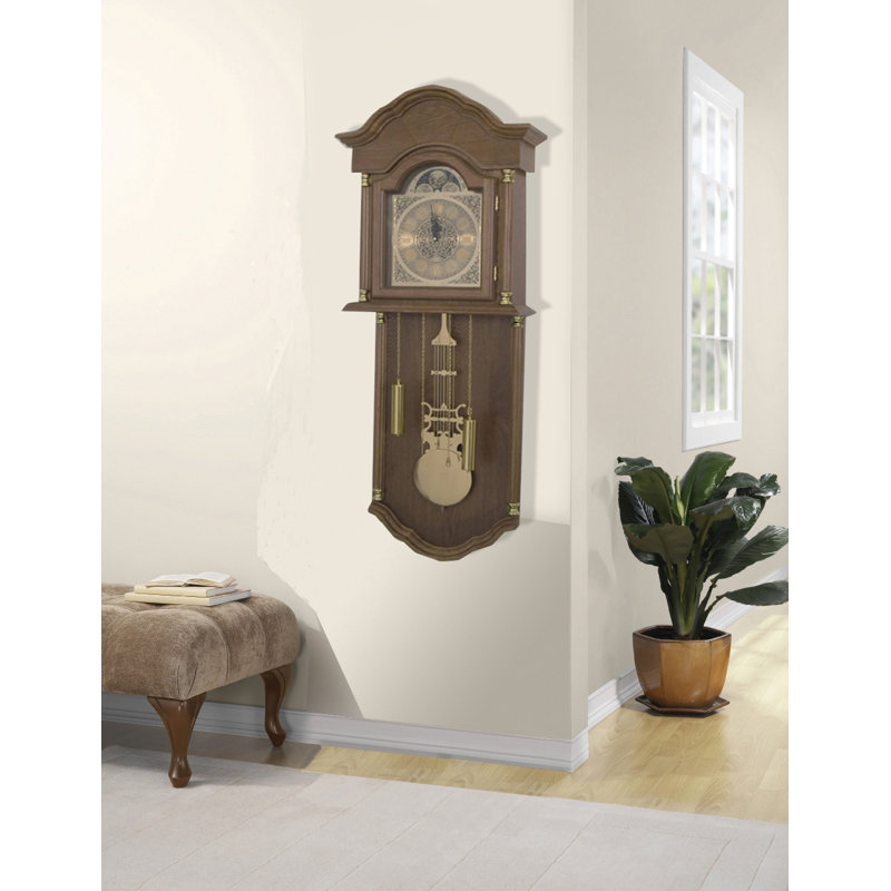 Branner 120cm Wood Grandfather Clock