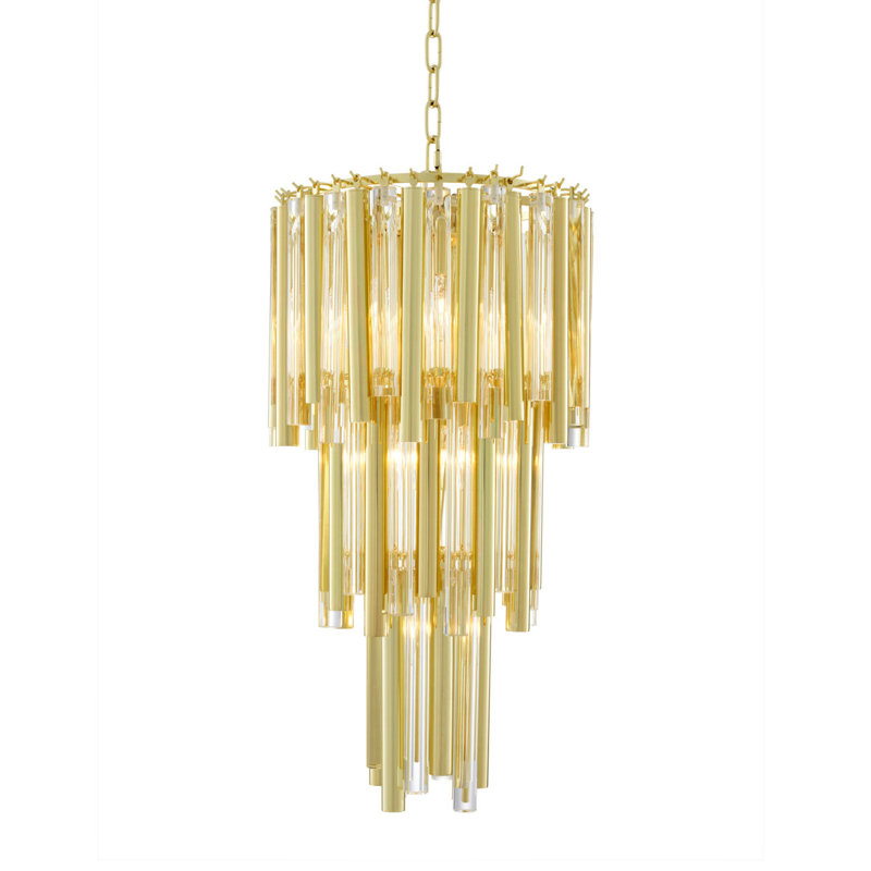 Gigi 7 - Light Chandelier, Gold