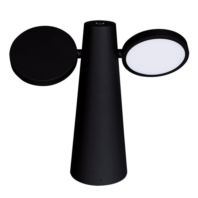 Lampe de table d'extérieur à DEL intégrée à pile 11 po Oto, Réglisse