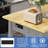 Kitchen Island with Power Outlet, 2 Storage Drawers & 2 Tier Open Shelves, Solid Wood Top Freestanding Kitchen Prep Table for Dining Room, White-962130411