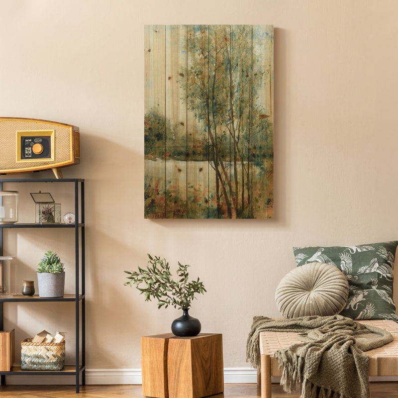 « early spring 1 », impression sur bois
