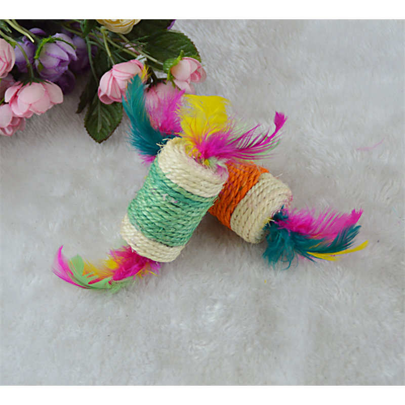 Bâton de corde en sisal naturel - Accessoires pour animaux