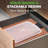 NutriChef Non-Stick Steel 5 Piece Cookie Sheet Set
