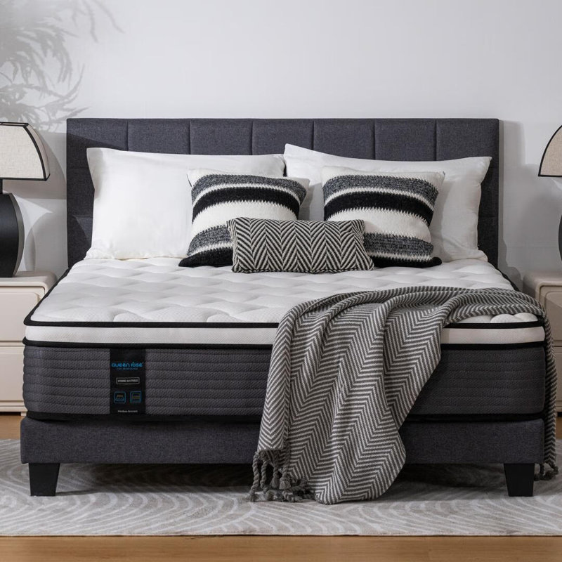 Gwendolyn Medium Pocket Spring Hybrid Mattress with Foam in a box, Queen, 10"