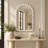 Marlowe 24X36 Arch Beaded Wall Mirror-136024692-136024691-136024693