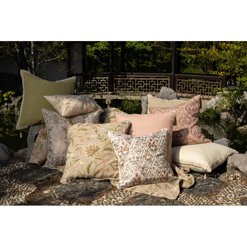 Timeless Blush Whisper Pillow Cover & Insert