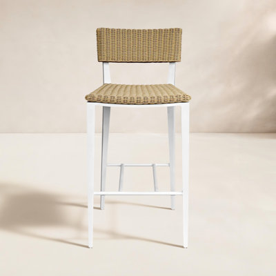 White Patio Bar Stool