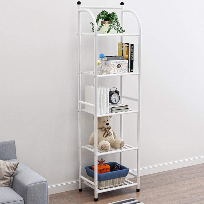 Aviahna Metal Bathroom Shelves, White