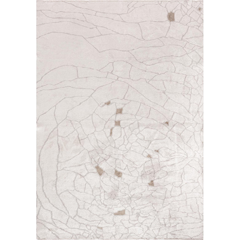Tapis à motif abstrait, Rectangle 7 pi 10 po x 9 pi 10 po