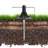  10 in. Solar Lamp Post Installation Kit with EZ-Anchor In-Ground Auger