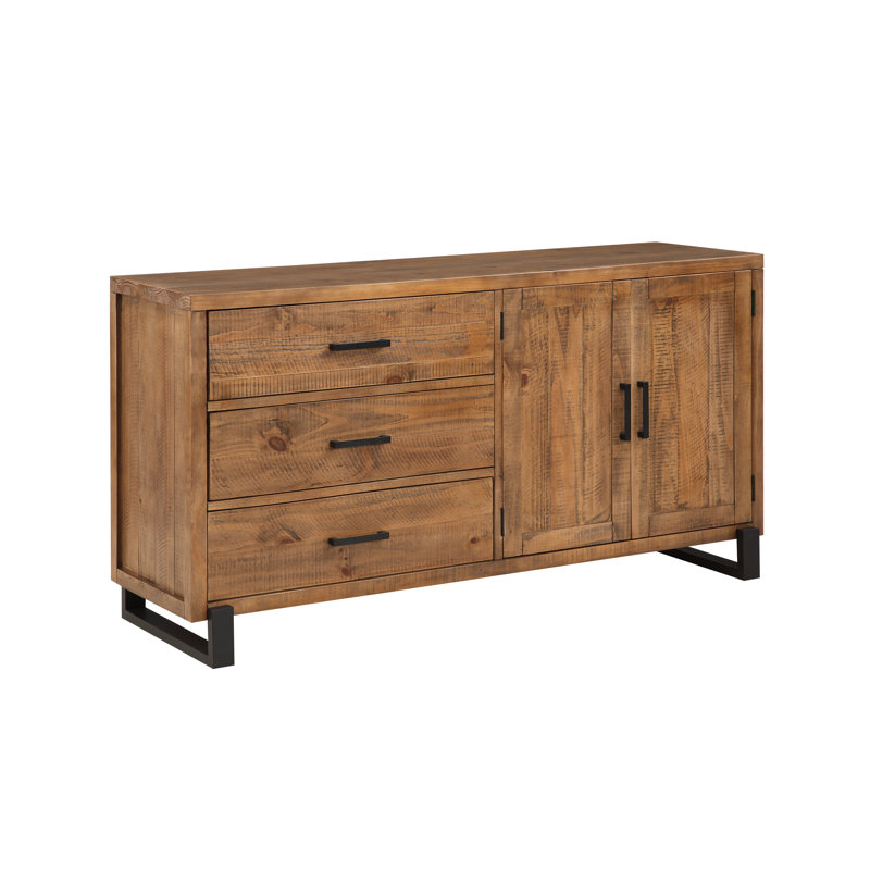 Kitson 150cm Solid Wood Sideboard
