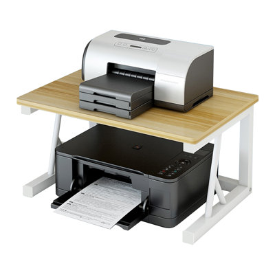 Desktop Printer Storage Shelf for Home Office School